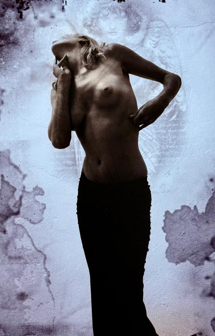 Tom Jacobi 'Elegant nude', 2008: Artist/Photographer: Tom Jacobi Title/Subject: Elegant nude Type Of Print: Authentic Sheet Fed Photogravure/Heliogravure. Date Of Print: 2008 Paper: Medium weight, satin/matte finish. Print Origin: