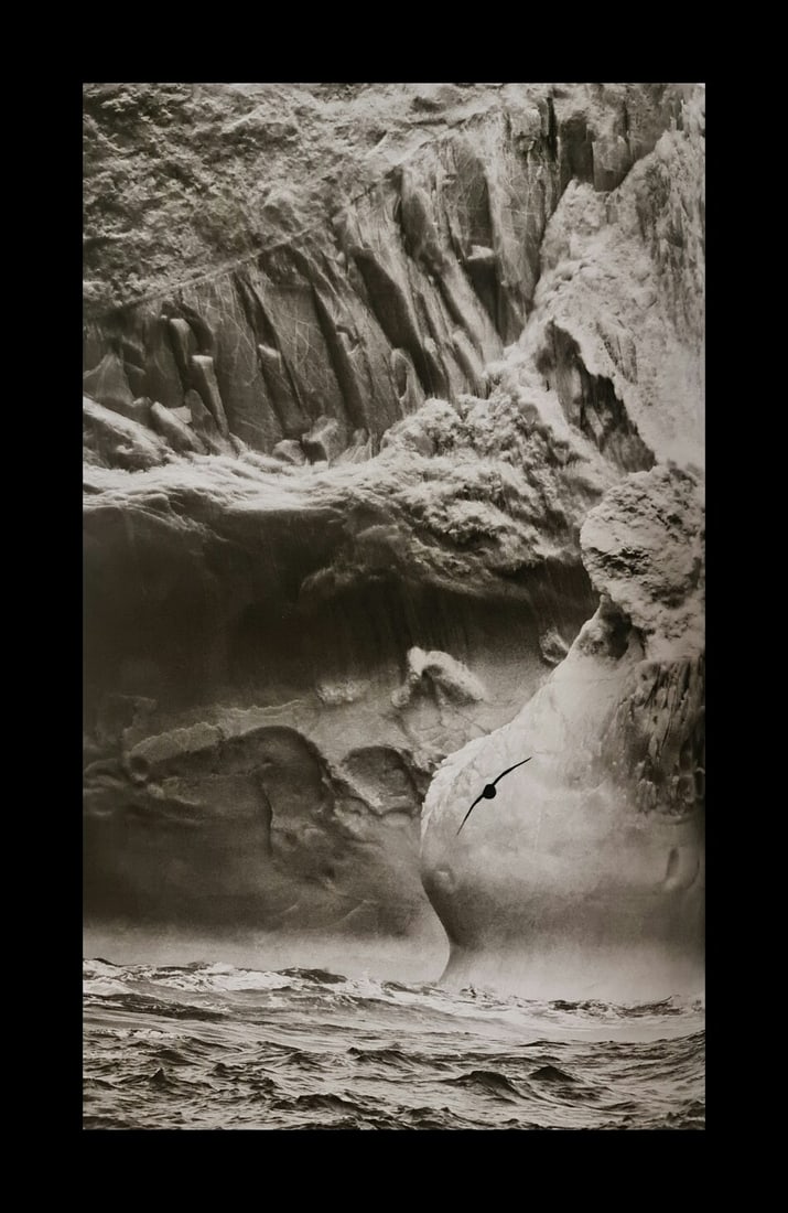 Sebastiao Salgado, Iceberg between Bristol and Bellingshausen islands, 2009: Photographer: Sebastiao Ribeiro Salgado Junior is a Brazilian social documentary photographer and photojournalist. He has traveled to over 120 countries for his photographic projects. Most of these ha