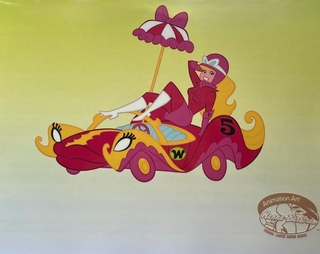 Hanna-Barbera, Penelope Pitstop, Limited Edition Animation Cel (1 of 1)