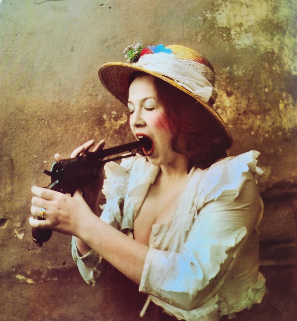 Jan Saudek, Erotic nude - 1998: Photographer: Jan Saudek is an art photographer and painter. Saudek's art work represents a unique technique combining photography and painting. In his country of origin, Czechoslovakia, Saudek was co