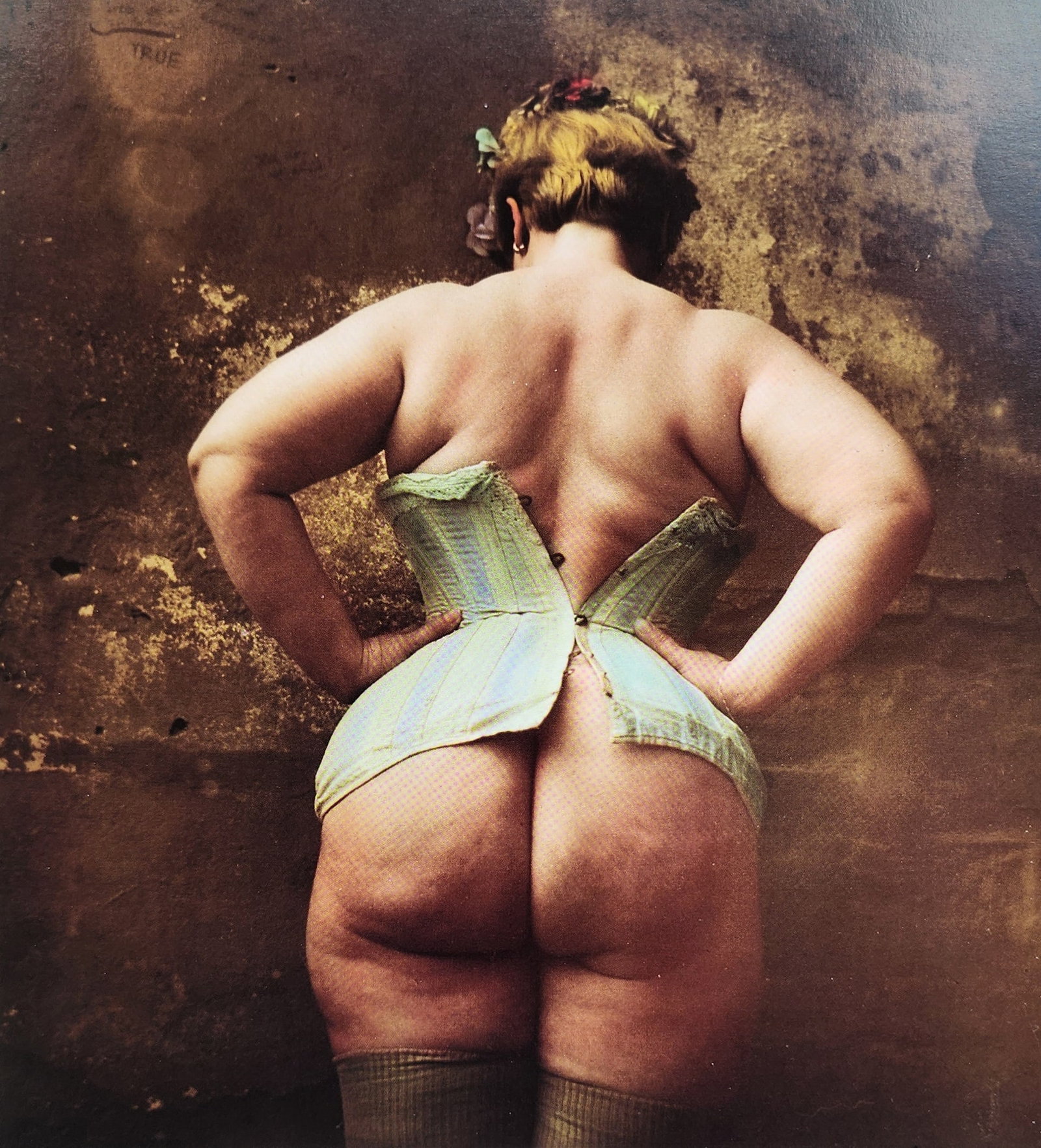 Jan Saudek, Erotic nude - 1998: Photographer: Jan Saudek is an art photographer and painter. Saudek's art work represents a unique technique combining photography and painting. In his country of origin, Czechoslovakia, Saudek was co