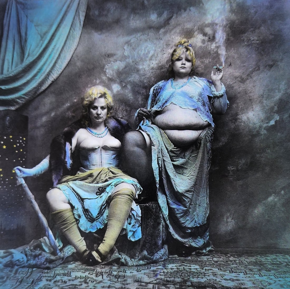 Jan Saudek, Erotic nude - 1998: Photographer: Jan Saudek is an art photographer and painter. Saudek's art work represents a unique technique combining photography and painting. In his country of origin, Czechoslovakia, Saudek was co