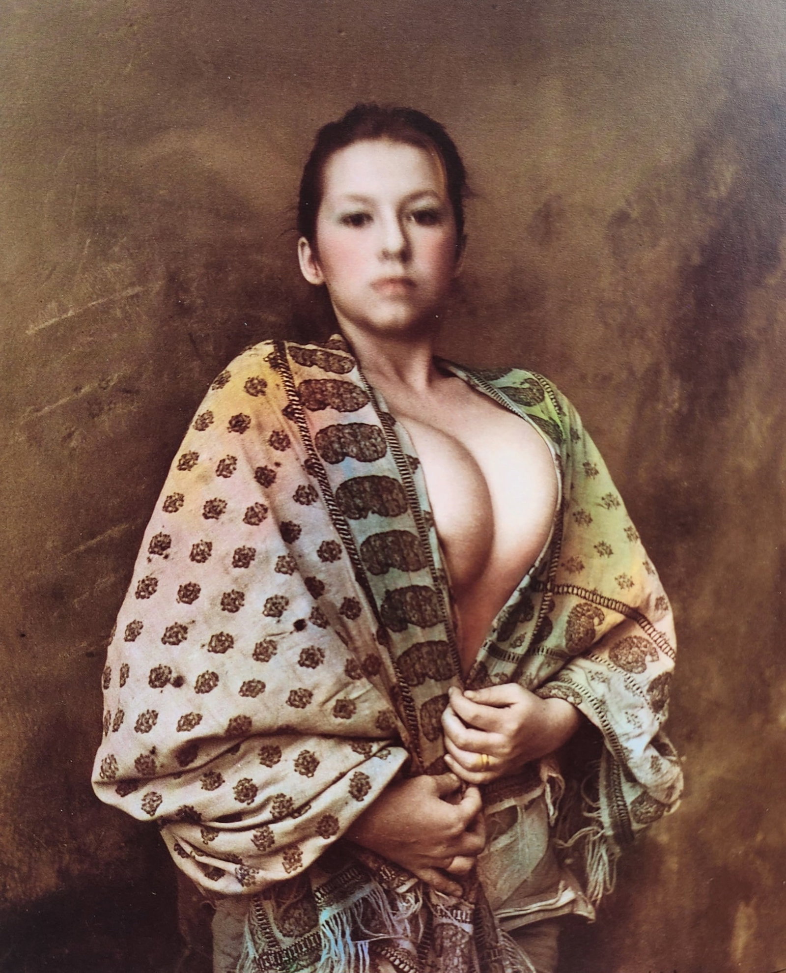 Jan Saudek, Erotic nude - 1998: Photographer: Jan Saudek is an art photographer and painter. Saudek's art work represents a unique technique combining photography and painting. In his country of origin, Czechoslovakia, Saudek was co