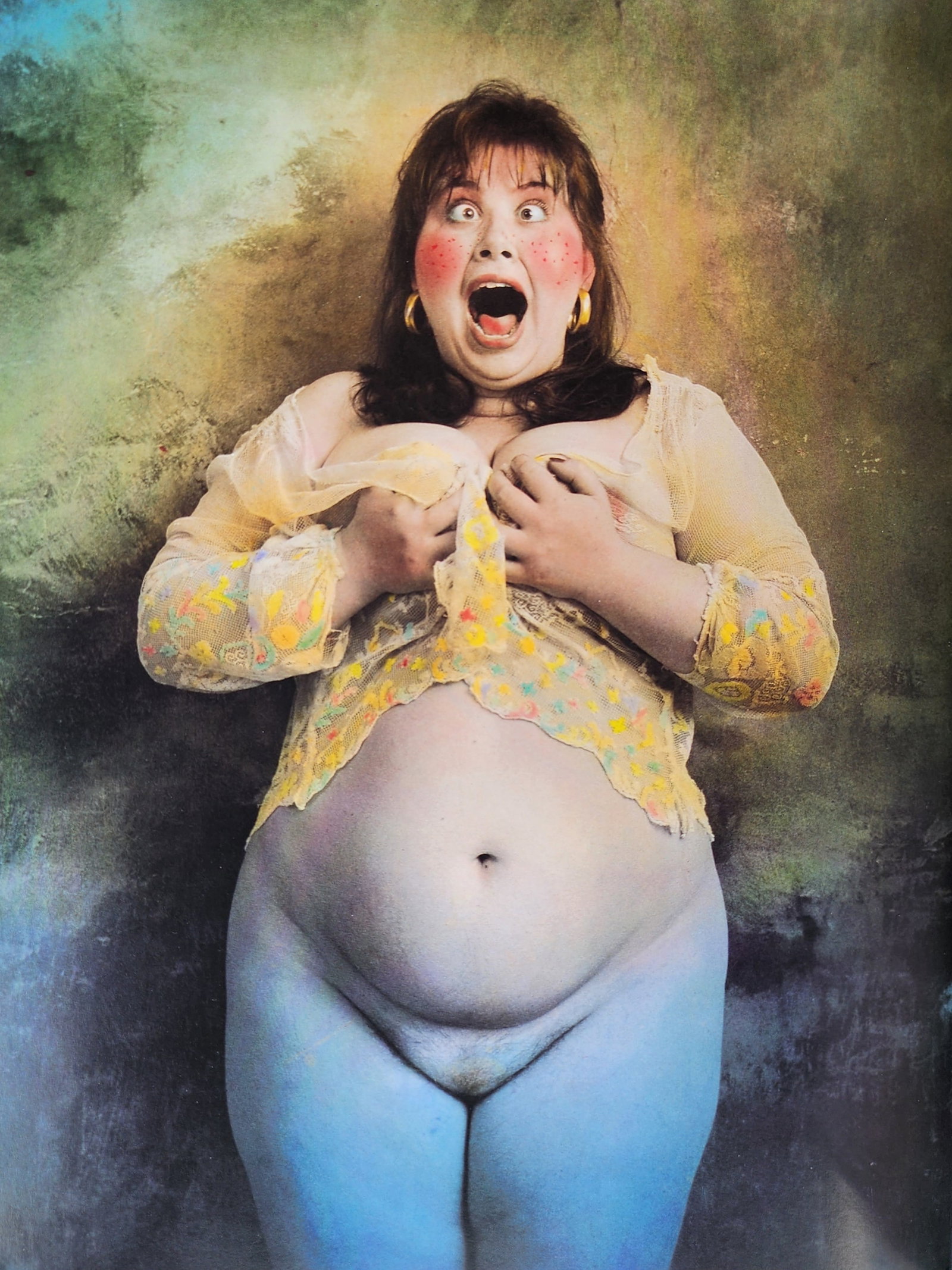 Jan Saudek, Erotic nude - 1998: Photographer: Jan Saudek is an art photographer and painter. Saudek's art work represents a unique technique combining photography and painting. In his country of origin, Czechoslovakia, Saudek was co