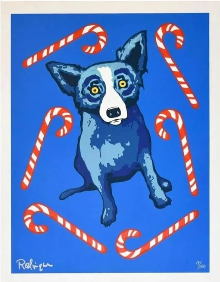 George Rodrigue, Sweet Like You, Signed Limited Edition Silkscreen, 2000: Artist: George Rodrigue Title: Sweet Like You Year: 2000 Dimensions: 23in. by 16in. Edition: 134/150 Medium: serigraph Condition: Excellent Signature Details: Hand signed and numbered by Rodrigue