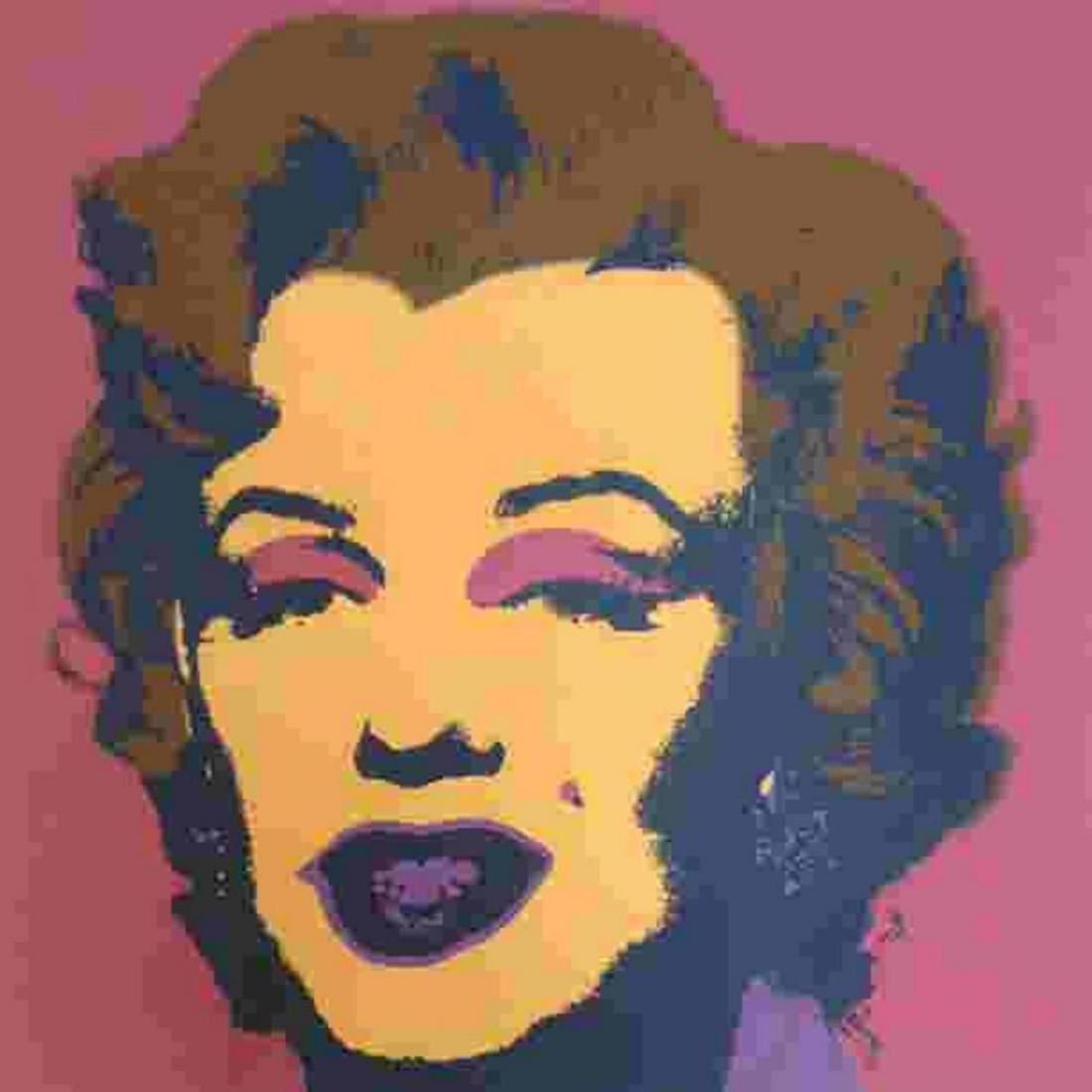Andy Warhol, Marilyn Ii.27 Sunday B. Morning Screenprint: Marilyn Monroe Serigraph By Andy Warhol Sunday B Morning. This Is A Sunday B. Mornings Editions Serigraph That Is Stamped On The Verso In Blue Ink Published By Sunday B Morning Fill In Your Own Signat
