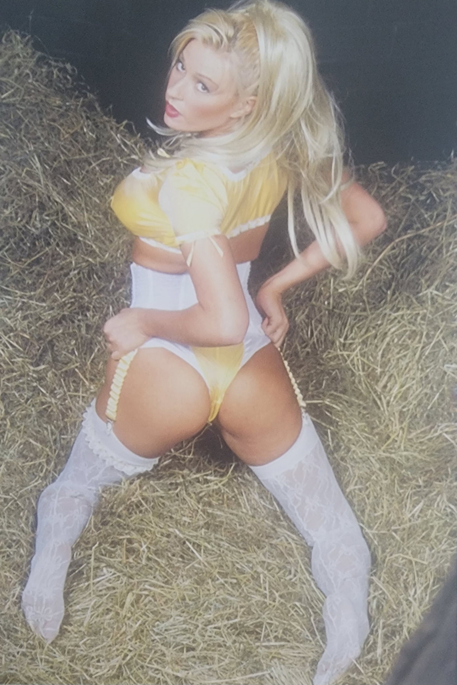 Blondes have more fun by Michelle Olley, 2002: Artist/Photographer: Michelle Olley Title/Subject: Blondes have more fun Type Of Print: Authentic Sheet Fed Photogravure/Heliogravure. Date Of Print: 2002 Paper: Medium weight, satin/matte finish. Pri
