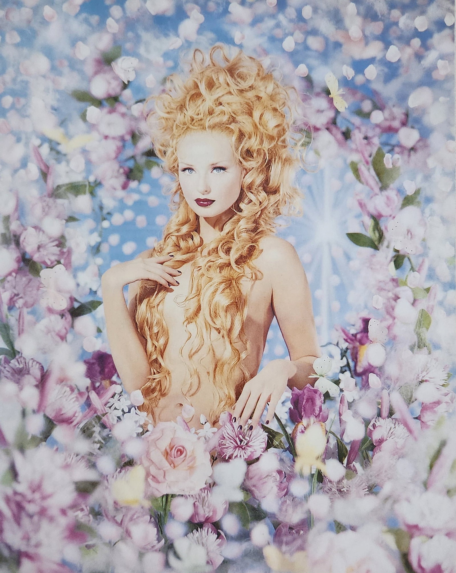 Blondes have more fun by Michelle Olley, 2002: Artist/Photographer: Michelle Olley Title/Subject: Blondes have more fun Type Of Print: Authentic Sheet Fed Photogravure/Heliogravure. Date Of Print: 2002 Paper: Medium weight, satin/matte finish. Pri