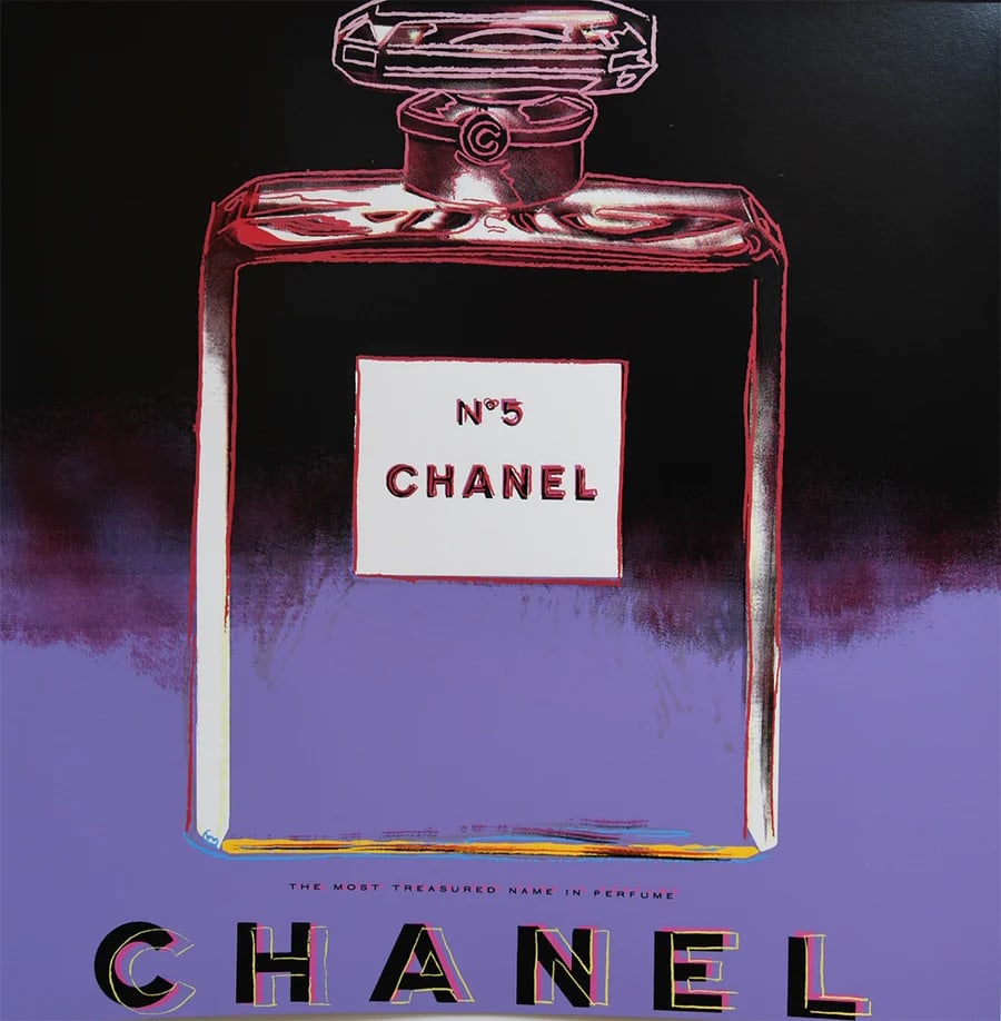 Andy Warhol, (After) CHANEL No 5 from Ads Portfolio, 1985 Silkscreen, (1 of 1)