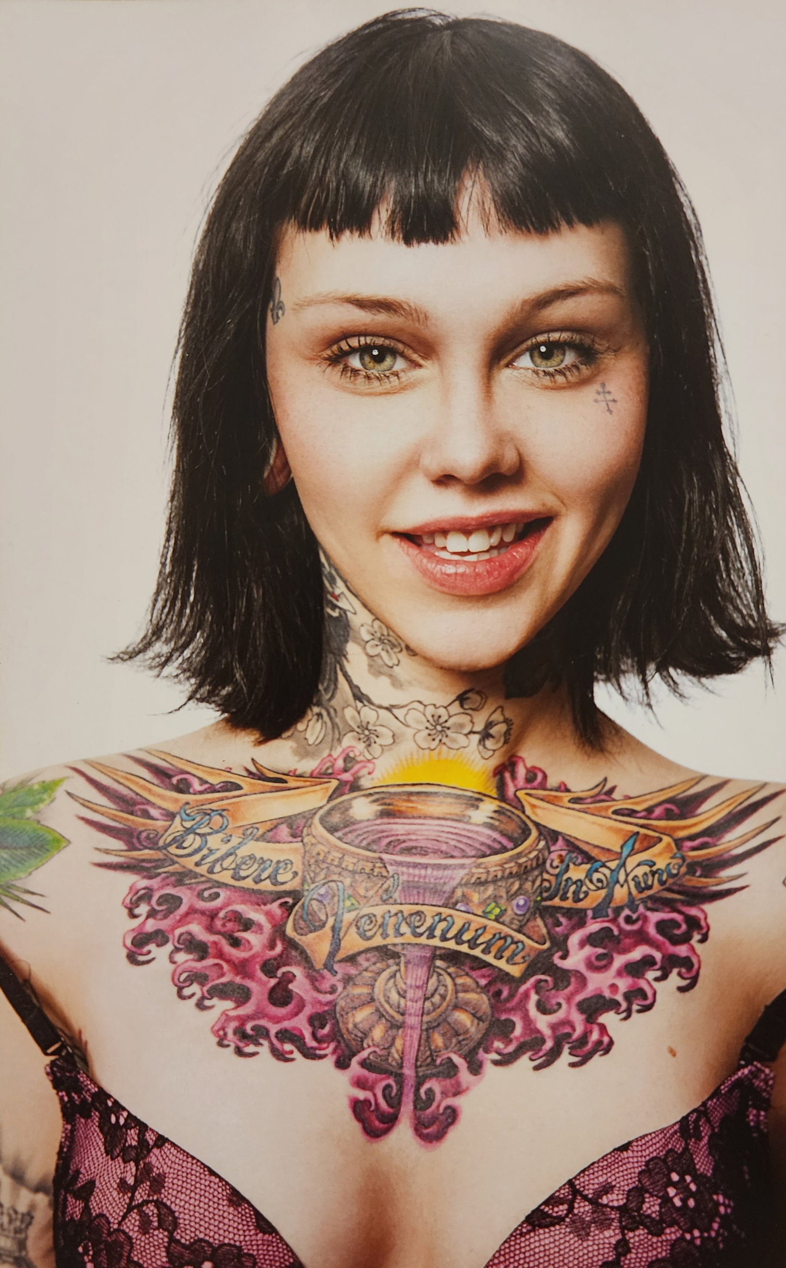 Christian Saint, Tattoo Top Model, 2015: Artist/Photographer: Christian Saint Title/Subject: Tattoo Top Model Type Of Print: Authentic Sheet Fed Photogravure/Heliogravure. Date Of Print: 2015 Paper: Medium weight, satin/matte finish. Print O
