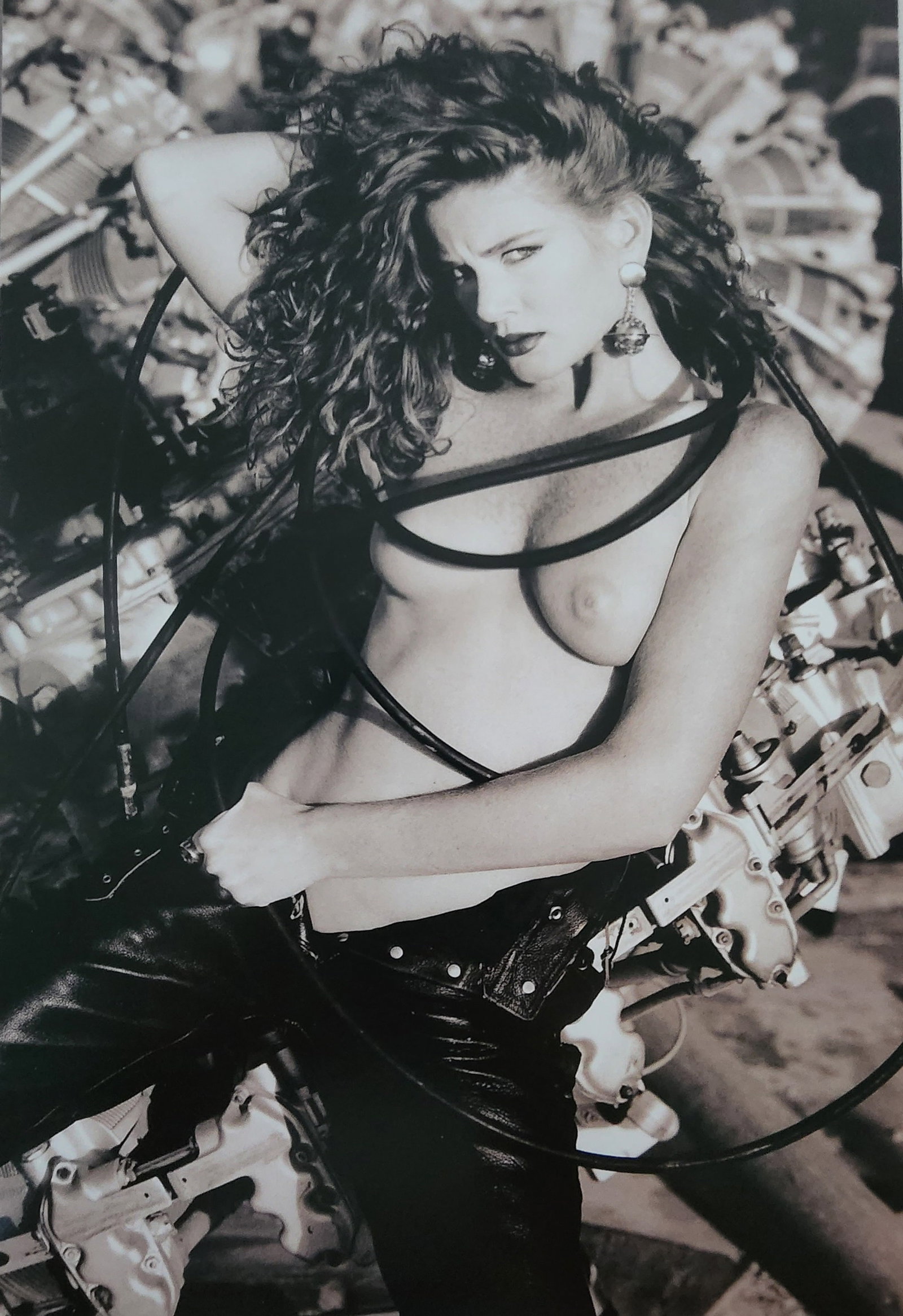 Herbert W. Hesselman 'Erotica' 2006: Artist/Photographer: Herbert W. Hesselman Title/Subject: Erotica Type Of Print: Authentic Sheet Fed Photogravure/Heliogravure. Date Of Print: 2006 Paper: Medium weight, satin/matte finish. Print Origi
