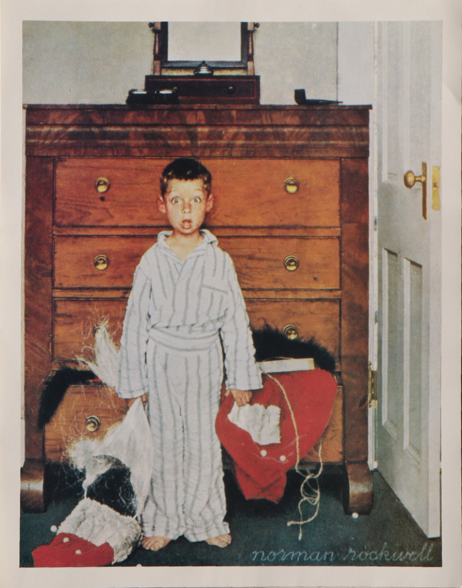 Norman Rockwell, Before The Shot, Offset Lithograph, 1980 (1 of 2)