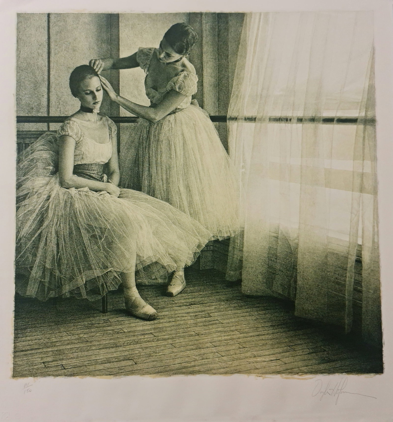 Douglas Hoffman, Before The Ballet, Limited Edition Lithograph (1 of 4)