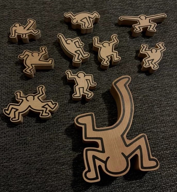 Keith Haring Stacking Game Limited Edition Game - 2