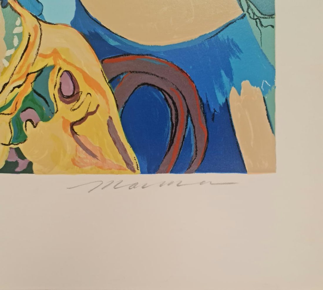 Isaac Maimon, Cabaret, Signed Limited Edition Serigraph - 2