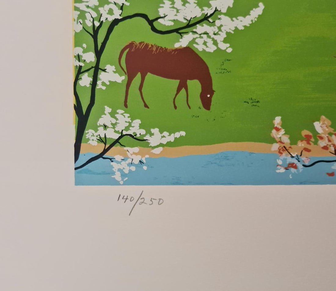 Kay Ameche, 'Mt. Shasta', Signed Limited Edition Etching - 3