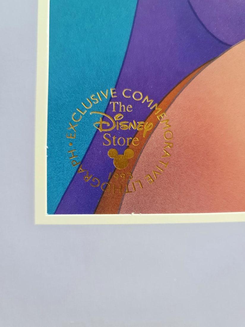 Disney's, Aladdin, Commemorative Lithograph - 2