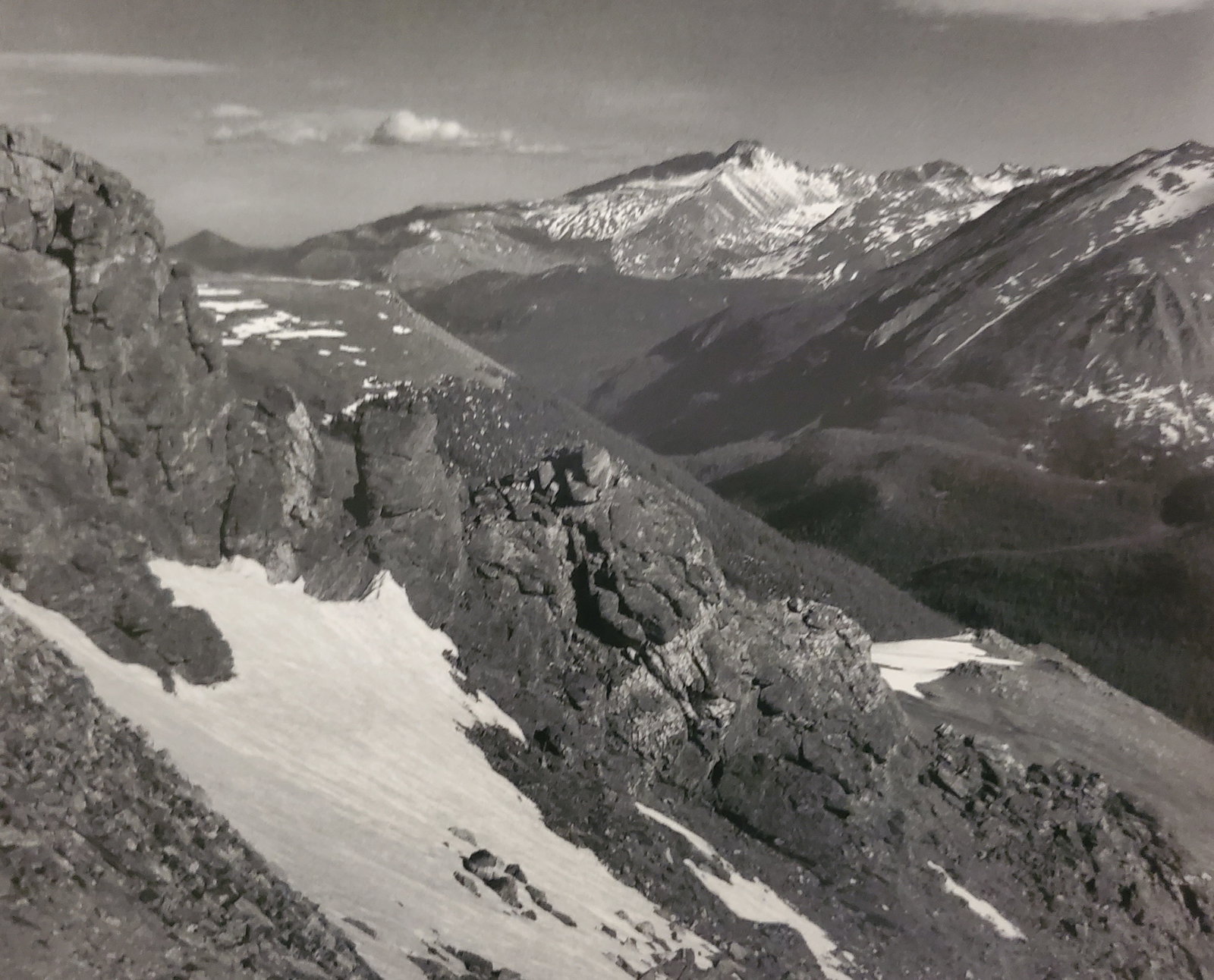 Ansel Adams, Long's Peak, Rocky Mountain National Park, Colorado, 1942 (1 of 1)