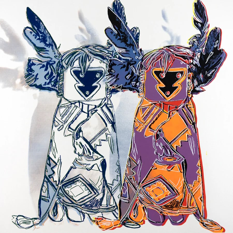 Andy Warhol (After), from Cowboys and Indians, 1986, Kachina Dolls FS II 377 (1 of 1)