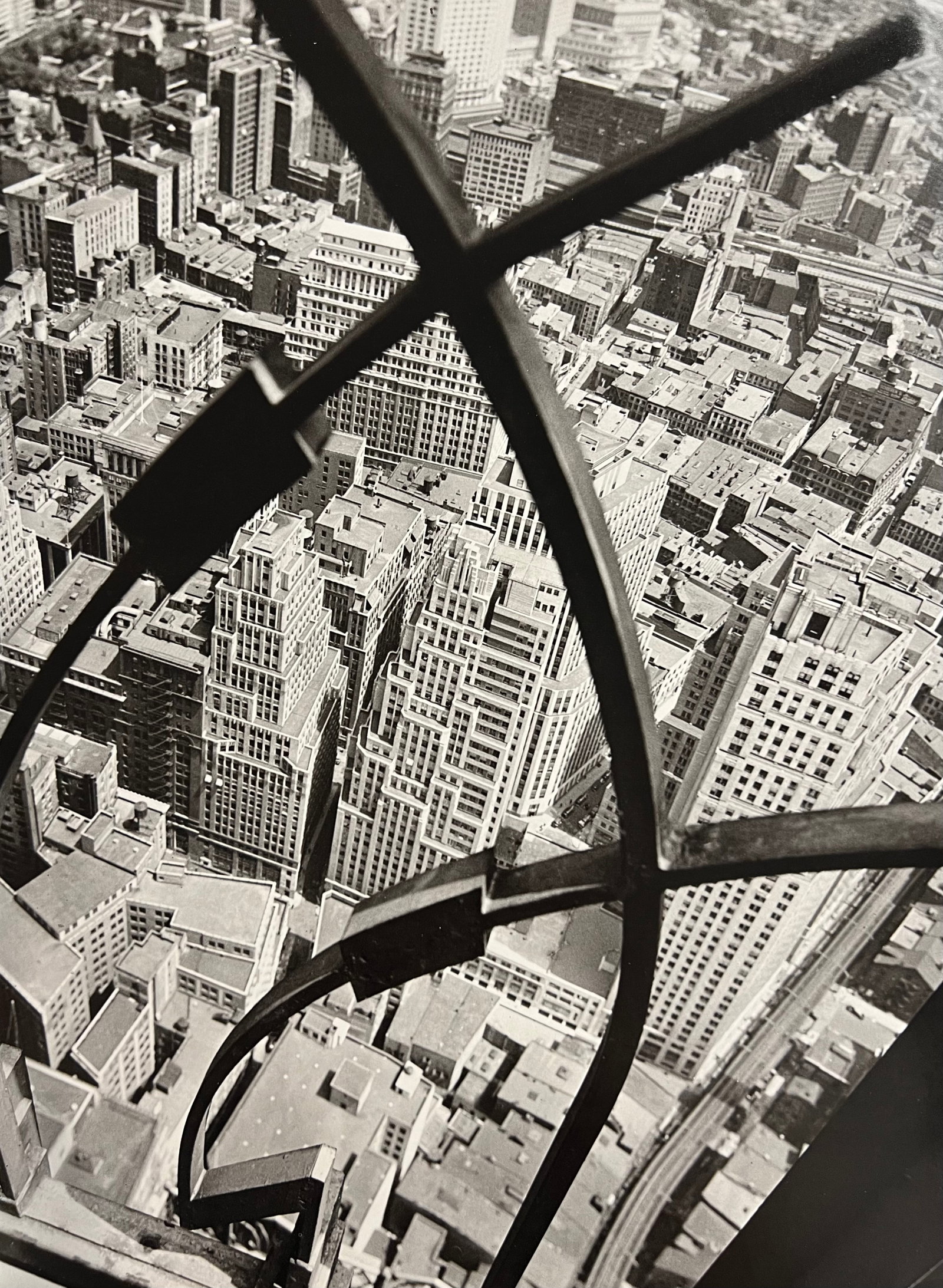 Berenice Abbott, City Arabesque, 1930s: Photographer: Berenice Alice Abbott was an American photographer best known for her portraits of between-the-wars 20th century cultural figures, New York City photographs of architecture and urban des