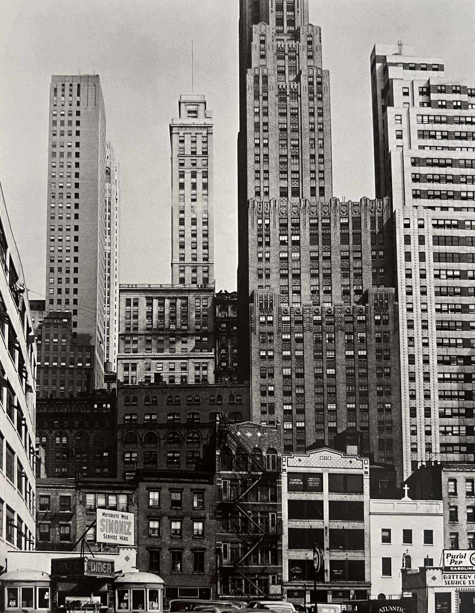 Berenice Abbott, Downtown Manhattan, West Street, 1930s (1 of 1)