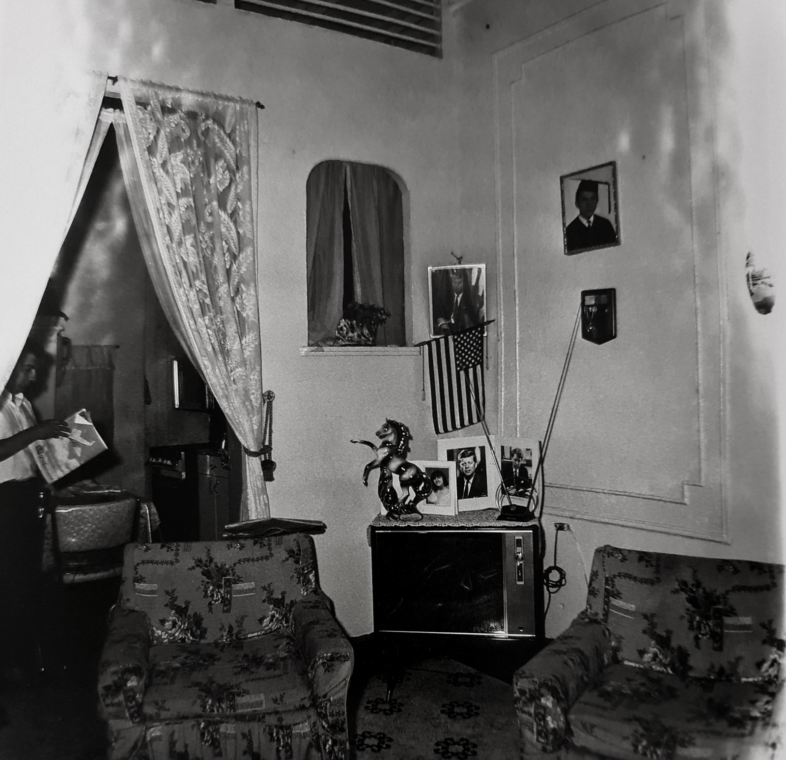 Diane Arbus, An empty room, N.Y.C., 1968: Photographer: Diane Arbus Born: March 14, 1923, New York, New York, United States. Died: July 26, 1971, Westbeth Artists Housing, New York, United States. Diane Arbus was an American photographer. Arb