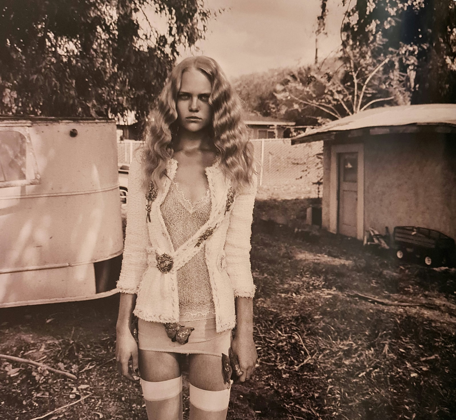 Jacques Olivar, A Lifestyle, California, 2009: Photographer: Jacques Olivar, born in Casablanca in 1941, was an advertising photographer and movie director before embracing fashion photography. Visual seduction and cinematic sensibility are keys t