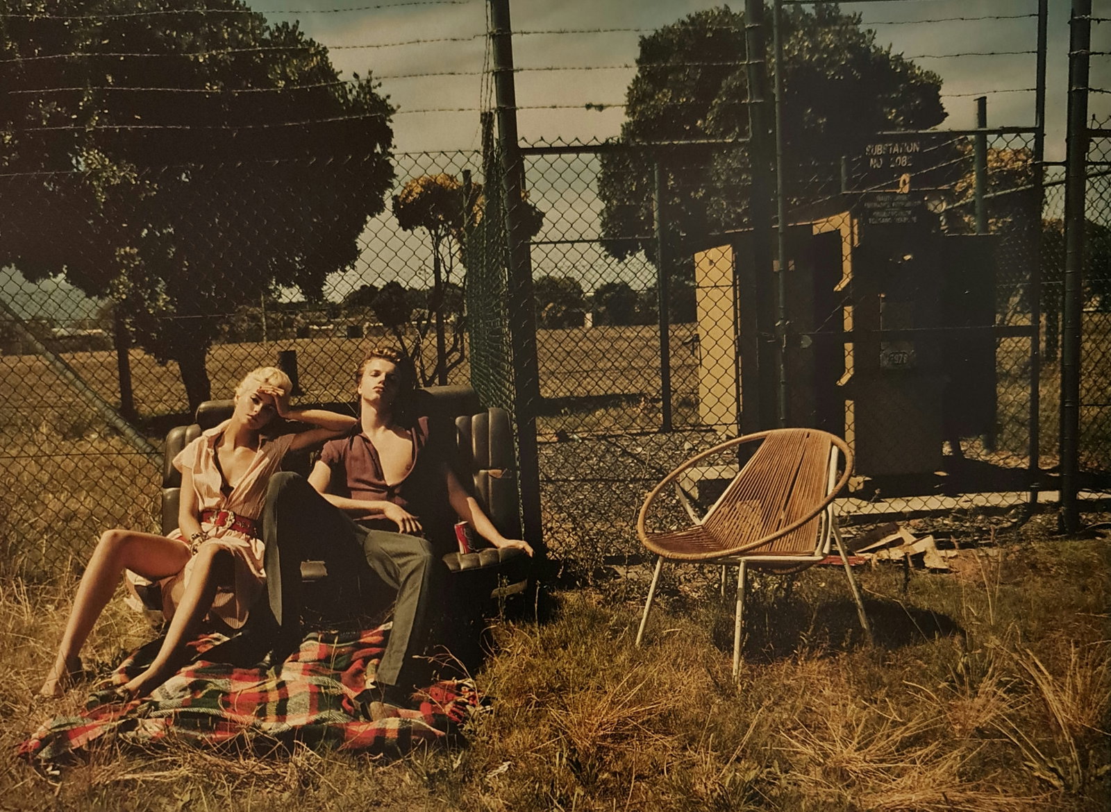 Jacques Olivar, Backstreet Kids, Cape Town, 2004: Photographer: Jacques Olivar, born in Casablanca in 1941, was an advertising photographer and movie director before embracing fashion photography. Visual seduction and cinematic sensibility are keys t