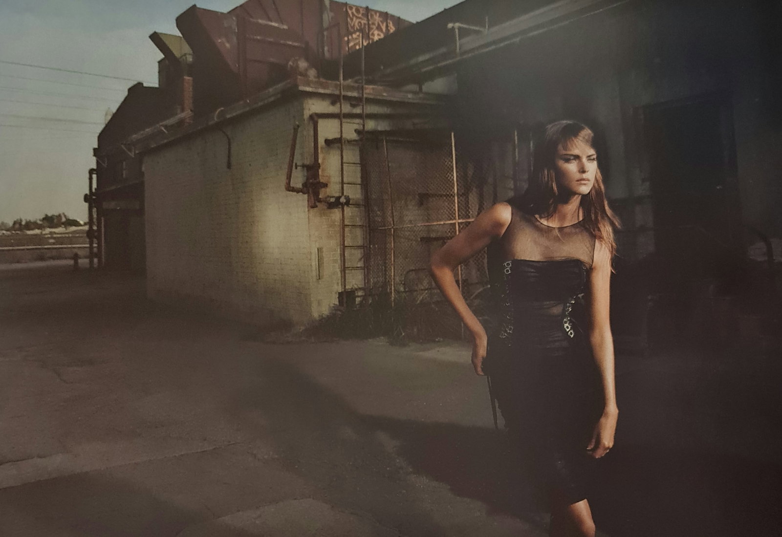 Jacques Olivar, Downtown Warehouse, Los Angeles, 2007: Photographer: Jacques Olivar, born in Casablanca in 1941, was an advertising photographer and movie director before embracing fashion photography. Visual seduction and cinematic sensibility are keys t