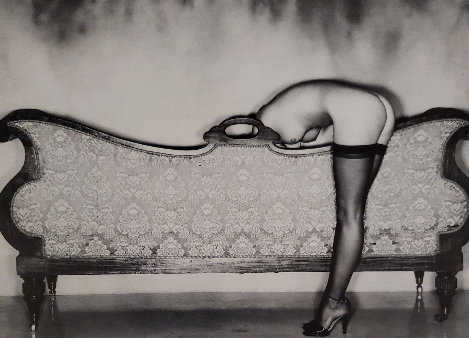 John Swannell, Can't Find the Keys, 1980's: Photographer: John Swannell was born in 1946. After leaving school at 16, he worked first as an assistant at Vogue Studios and then assisted David Bailey for four years before setting up his own