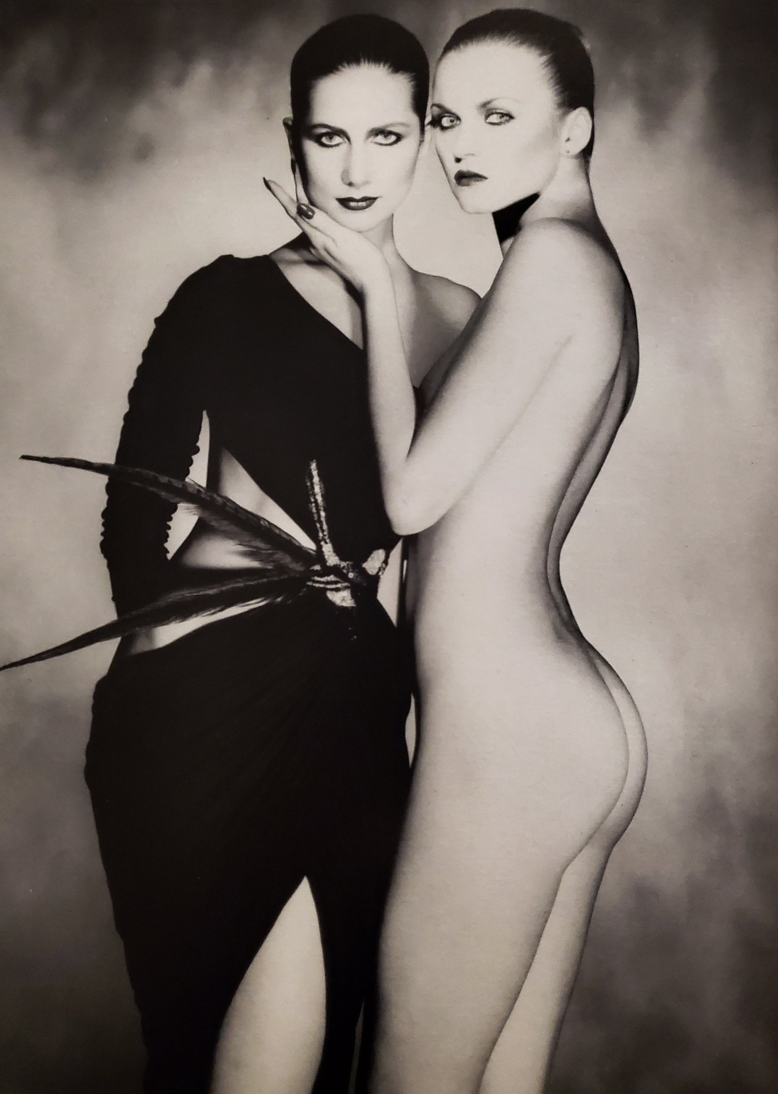 John Swannell, Dangerous Duo, 1980's: Photographer: John Swannell was born in 1946. After leaving school at 16, he worked first as an assistant at Vogue Studios and then assisted David Bailey for four years before setting up his own