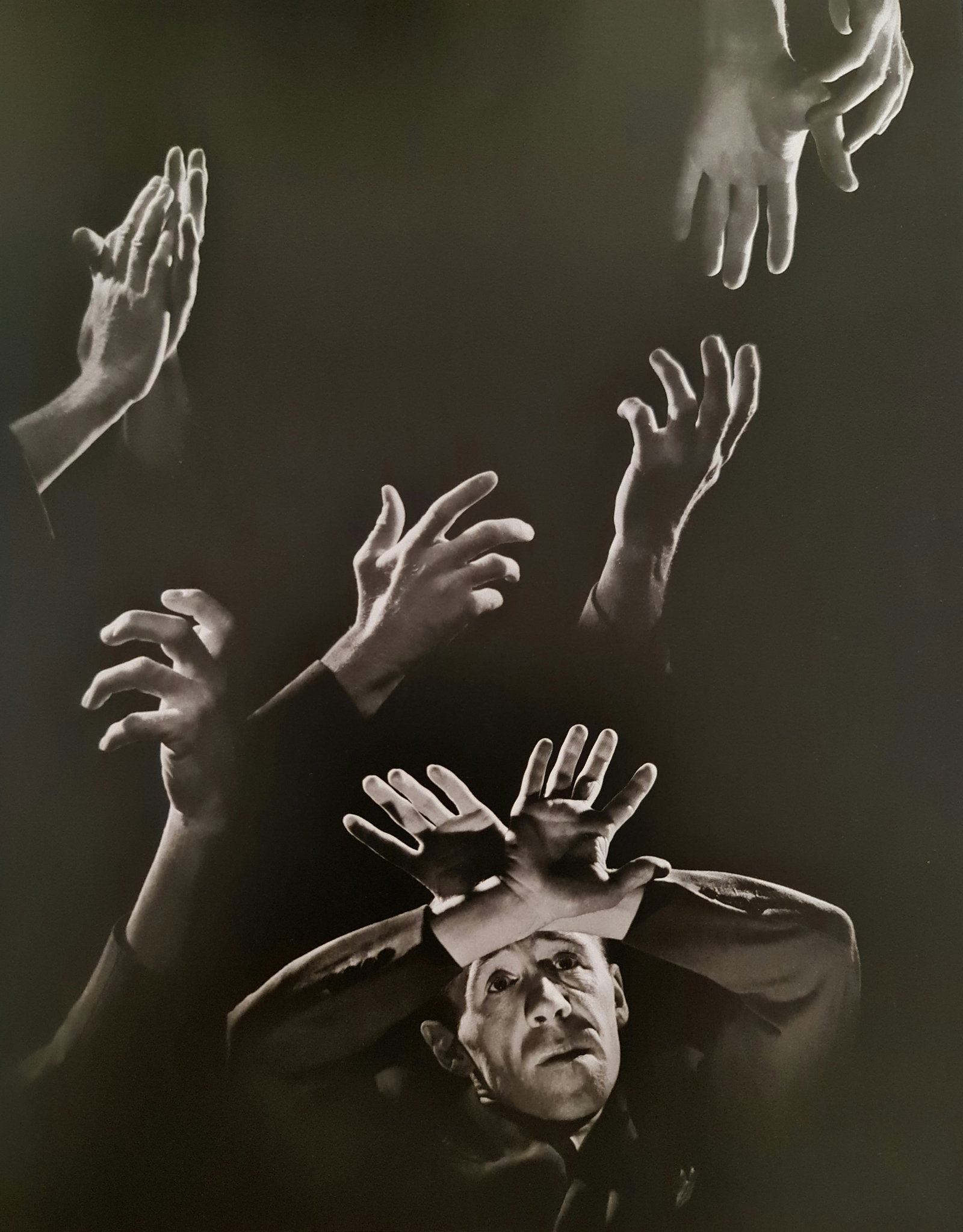 Yousef Karsh, Gratien Gelinas, 1945: Photographer: Yousuf Karsh(1908-2002) was an Armenian-Canadian portrait photographer, considered one of the greatest portrait photographers of the 20th century. His recognizable portraits include