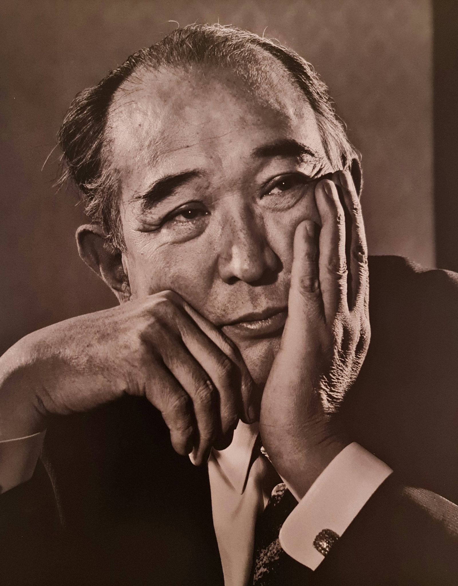 Yousef Karsh, Akira Kurosawa, 1969: Photographer: Yousuf Karsh(1908-2002) was an Armenian-Canadian portrait photographer, considered one of the greatest portrait photographers of the 20th century. His recognizable portraits include