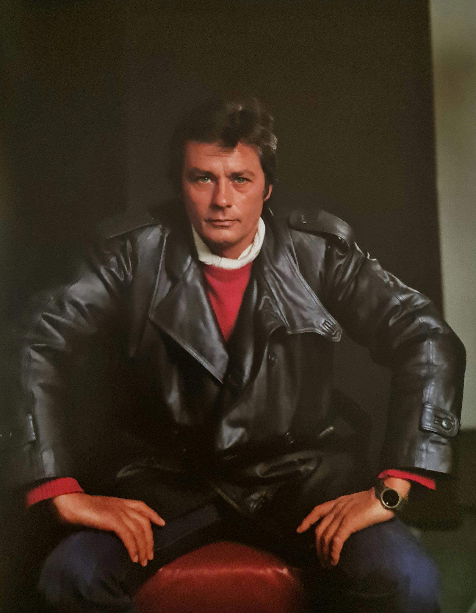 Yousef Karsh, Alain Delon, 1981: Photographer: Yousuf Karsh(1908-2002) was an Armenian-Canadian portrait photographer, considered one of the greatest portrait photographers of the 20th century. His recognizable portraits include