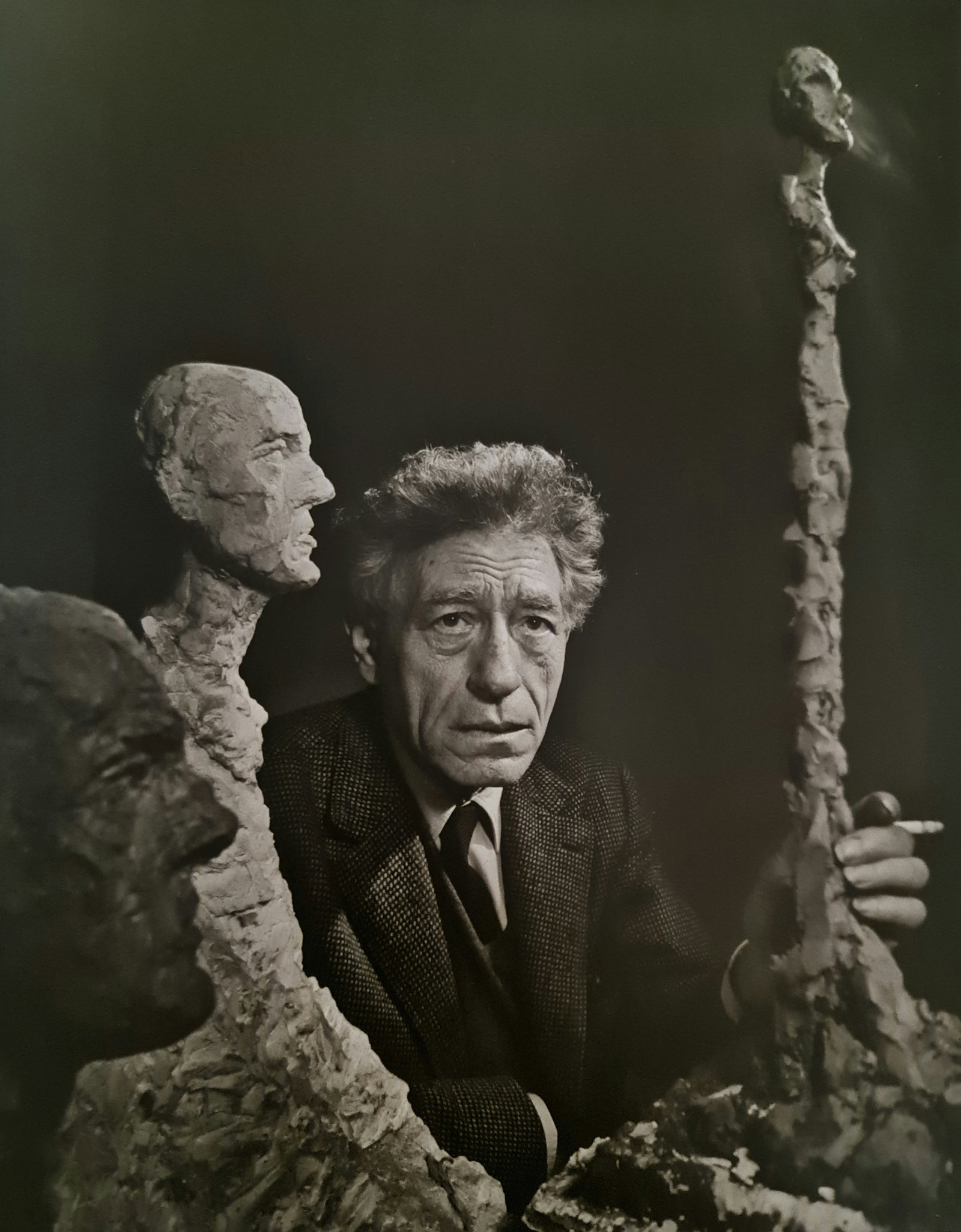 Yousef Karsh, Alberto Giacometti, 1965: Photographer: Yousuf Karsh(1908-2002) was an Armenian-Canadian portrait photographer, considered one of the greatest portrait photographers of the 20th century. His recognizable portraits include