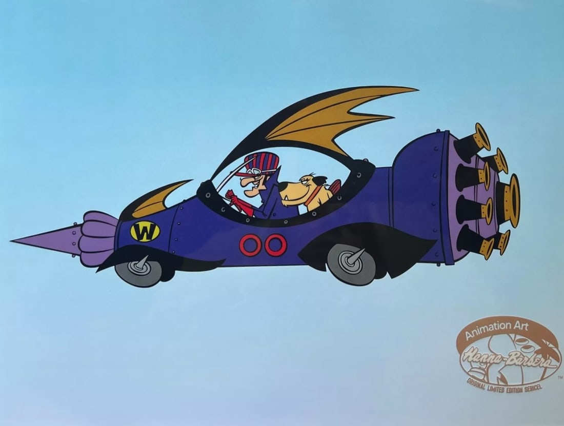 Hanna-Barbera, 'Wacky Races - Dastardly & Muttley', Limited Edition Animation Cel
