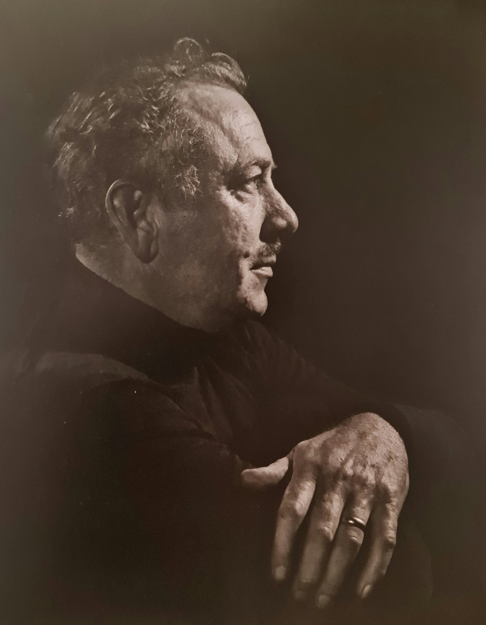 Yousuf Karsh, John Steinbeck, 1954: Photographer: Yousuf Karsh(1908-2002) was an Armenian-Canadian portrait photographer, considered one of the greatest portrait photographers of the 20th century. His recognizable portraits include icon