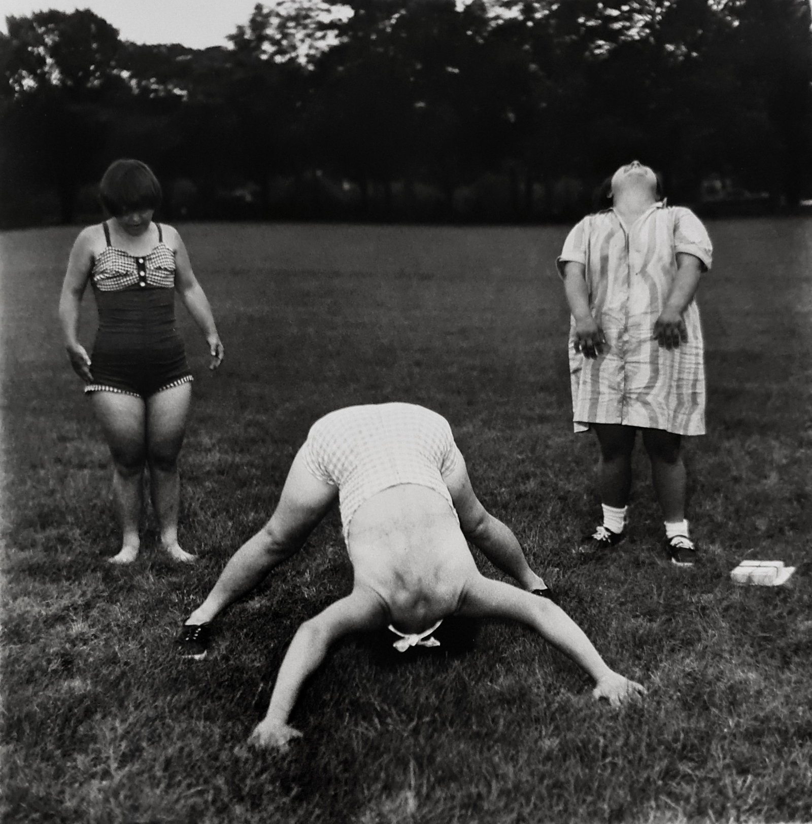 Diane Arbus, Untiteld, 1970: Photographer: Diane Arbus Born: March 14, 1923, New York, New York, United States. Died: July 26, 1971, Westbeth Artists Housing, New York, United States. Diane Arbus was an American photographer. Arb