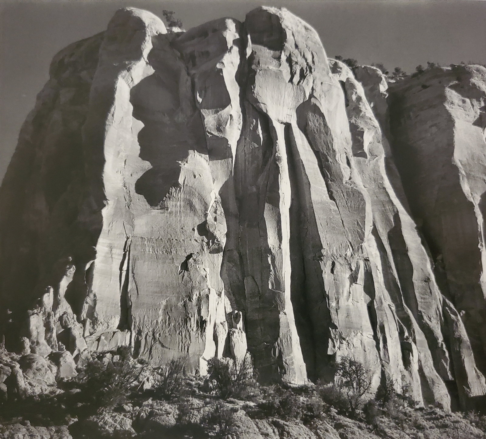 Ansel Adams, The Enchanted Mesa, Near Acoma Pueblo, New Mexico, 1937: Photographer: Ansel Adams (American, 1902 - 1984) - Internationally renowned American photographer. One of the most influential artists in photographic history. Title: "The Enchanted Mesa, Near Acoma 