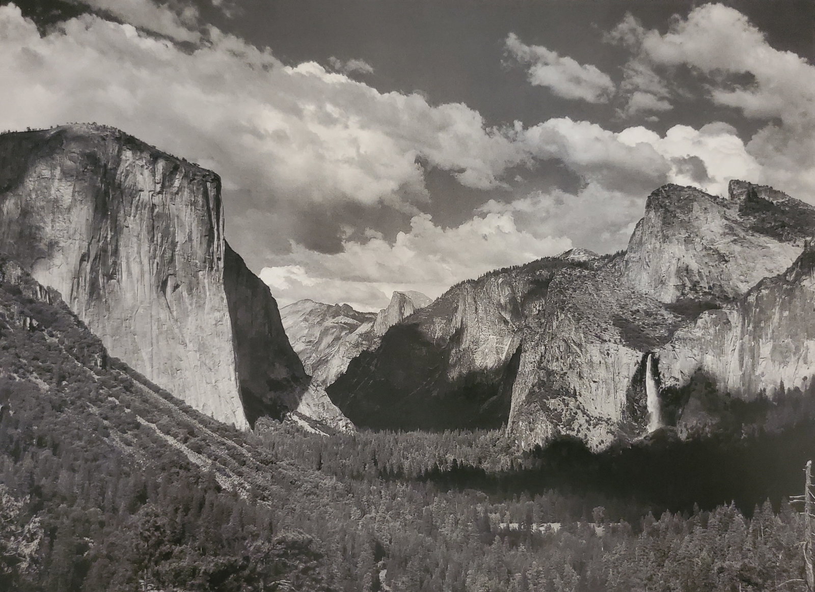 Ansel Adams, Yosemite Valley, Summer, California, C. 1935: Photographer: Ansel Adams (American, 1902 - 1984) - Internationally renowned American photographer. One of the most influential artists in photographic history. Title: "Yosemite Valley, Summer, Califo