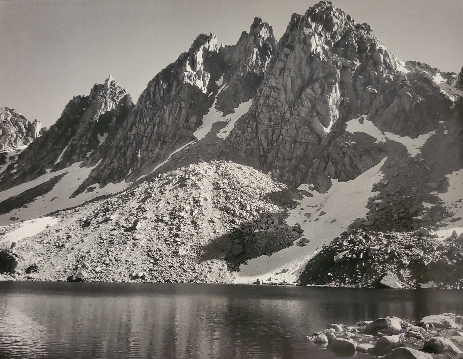 Ansel Adams. Kearsarge Pinnacles, Kings Canyon National Park, California, C. 1934: Photographer: Ansel Adams (American, 1902 - 1984) - Internationally renowned American photographer. One of the most influential artists in photographic history. Title: "Ansel Adams. Kearsarge Pinnacle