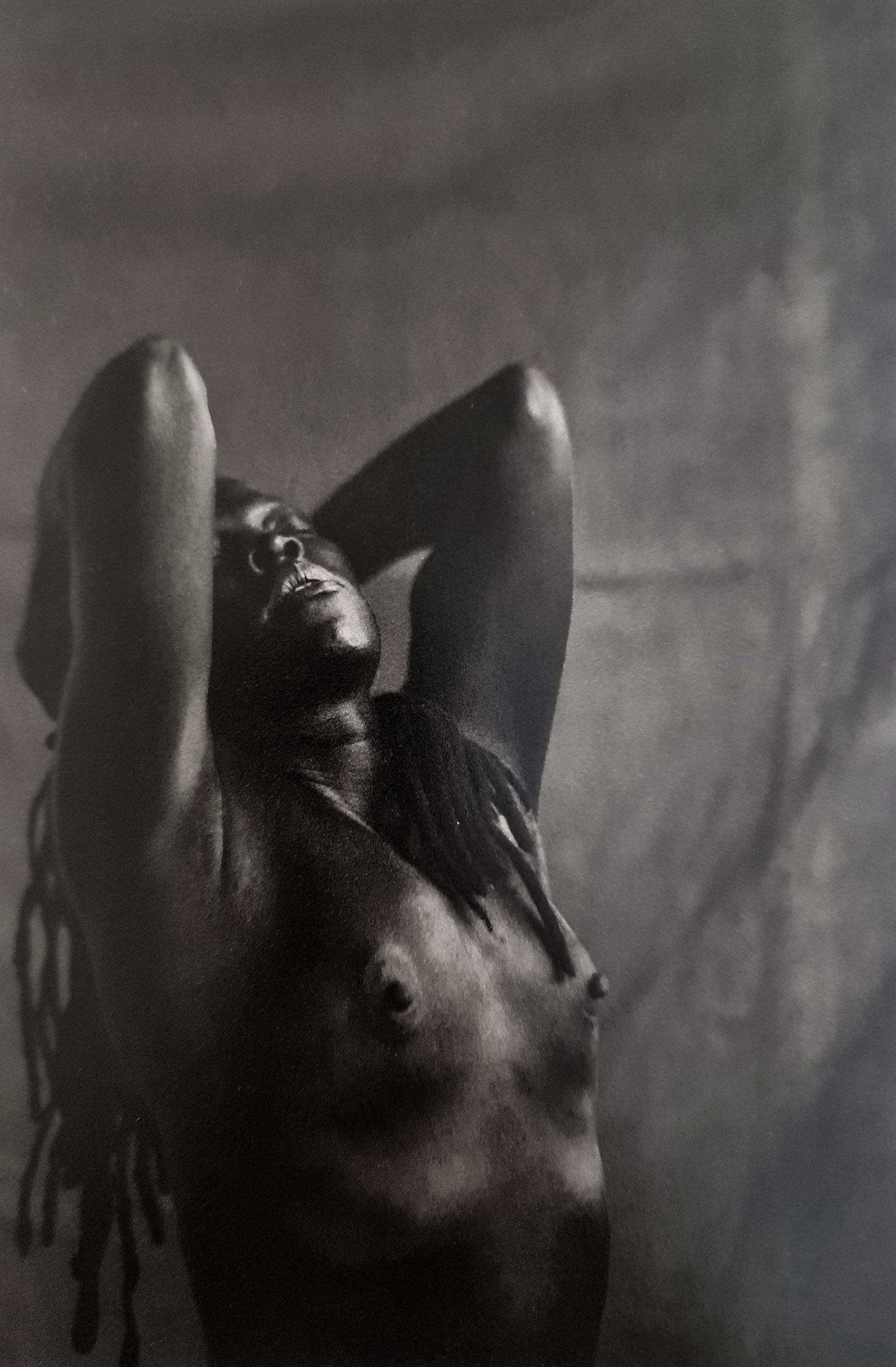 Zanele Muholi, Somandla I, Parktown, Johannesburg, 2014: Photographer: Zanele Muholi was born in 1972. She is a South African photographer and filmmaker. Title: Somandla I, Parktown, Johannesburg, 2014, 6 x 8.5 Date Of Negative: 2014 Type Of Print: Authenti