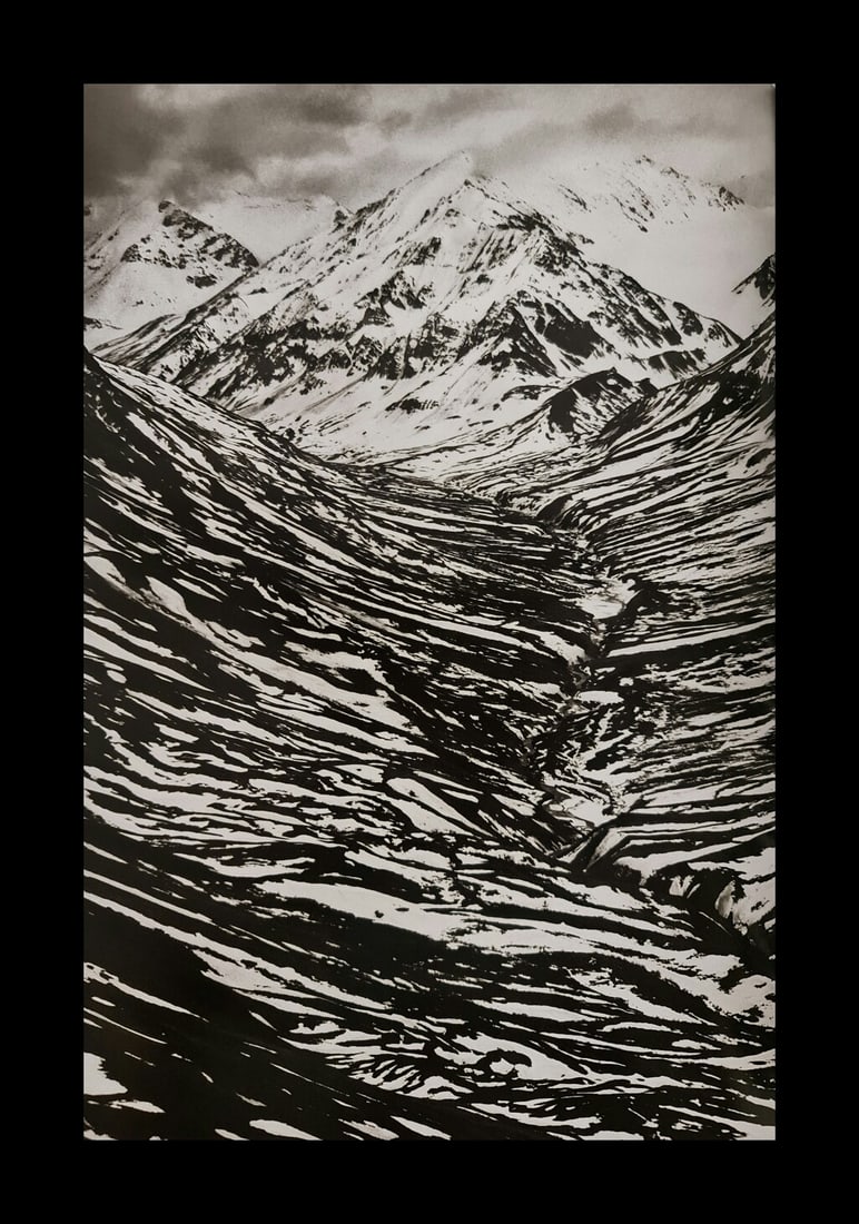 Sebastian Salgado, Bighorn Creek, Kluane National Park, Canada, 2011: Photographer: Sebastiao Ribeiro Salgado Junior is a Brazilian social documentary photographer and photojournalist. He has traveled to over 120 countries for his photographic projects. Most of these ha