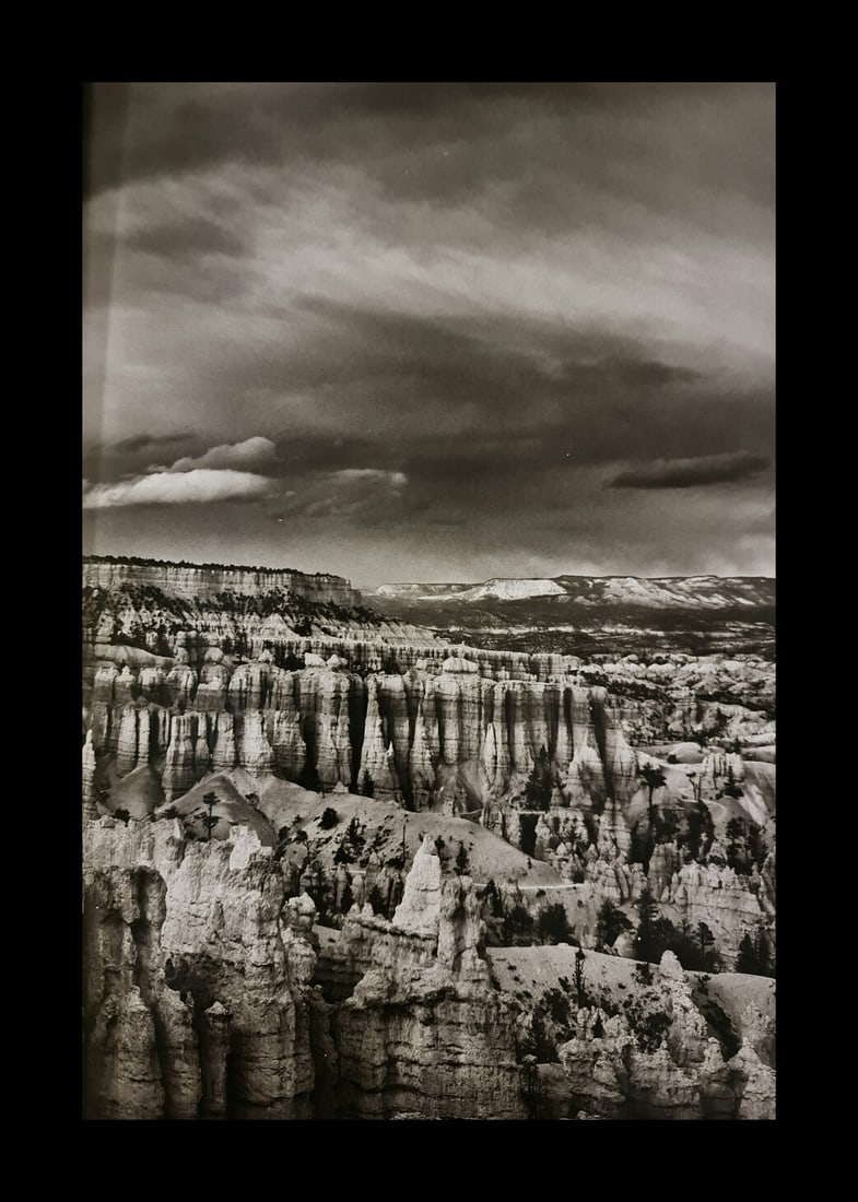 Sebastian Salgado, Bryce Canyon National Park, Utah, USA, 2010: Photographer: Sebastiao Ribeiro Salgado Junior is a Brazilian social documentary photographer and photojournalist. He has traveled to over 120 countries for his photographic projects. Most of these ha