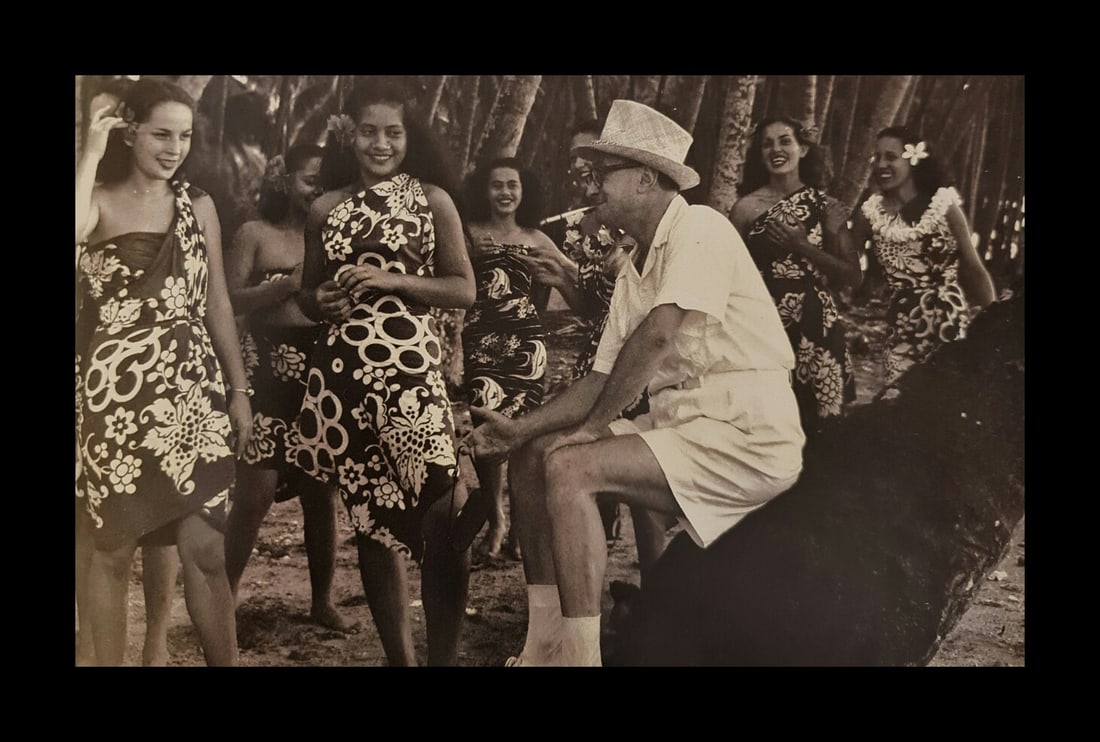 Adolphe Sylvain, Untitled, 1946: Photographer: Adolphe Sylvain - 1920-1991, was a French-Tahitian photographer, best known for his black-and-white photographs of Tahiti and Tahitian models. Subject/Title: Tahiti Date Of Negative: 194