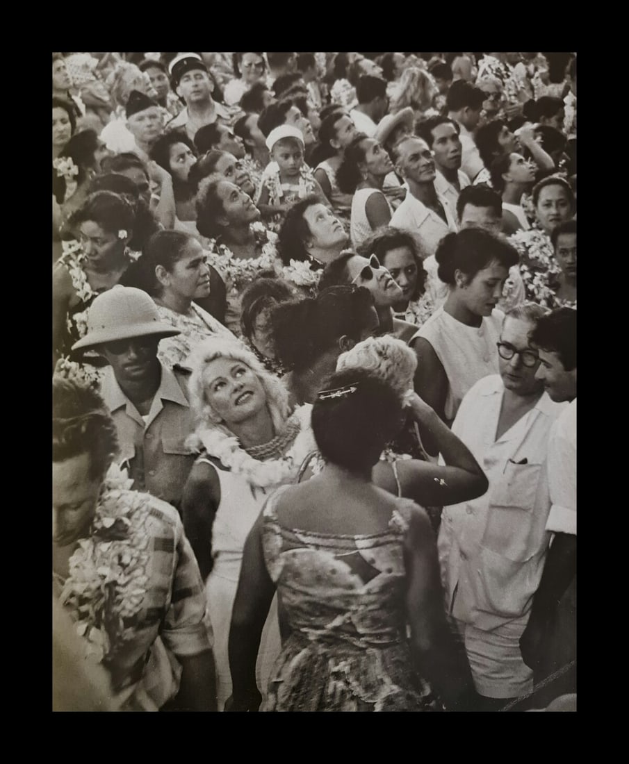 Adolphe Sylvain, Untitled, 1946: Photographer: Adolphe Sylvain - 1920-1991, was a French-Tahitian photographer, best known for his black-and-white photographs of Tahiti and Tahitian models. Subject/Title: Tahiti Date Of Negative: 194