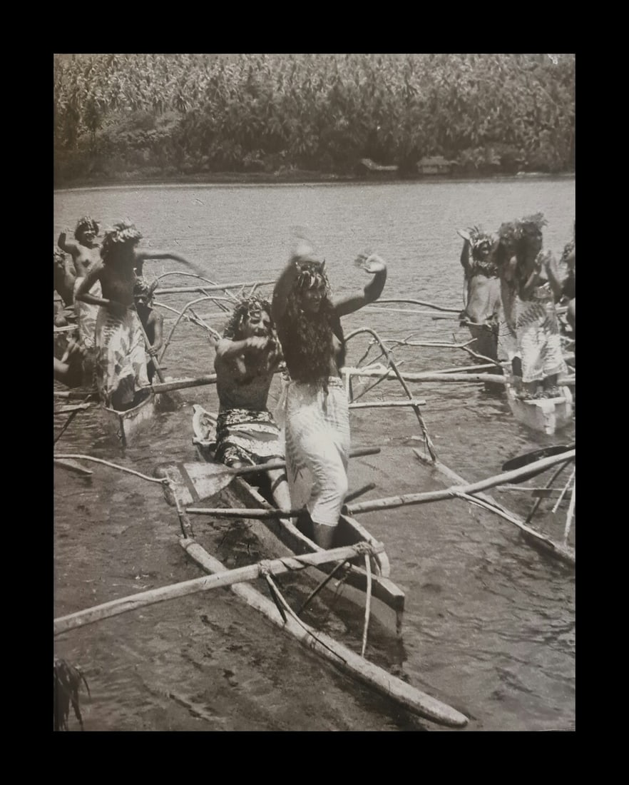Adolphe Sylvain, Untitled, 1946: Photographer: Adolphe Sylvain - 1920-1991, was a French-Tahitian photographer, best known for his black-and-white photographs of Tahiti and Tahitian models. Subject/Title: Tahiti Date Of Negative: 194