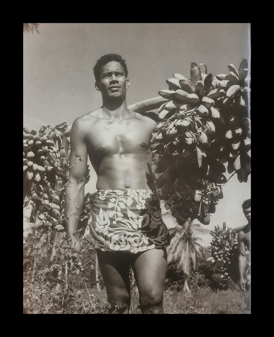 Adolphe Sylvain, Untitled, 1946: Photographer: Adolphe Sylvain - 1920-1991, was a French-Tahitian photographer, best known for his black-and-white photographs of Tahiti and Tahitian models. Subject/Title: Tahiti Date Of Negative: 194
