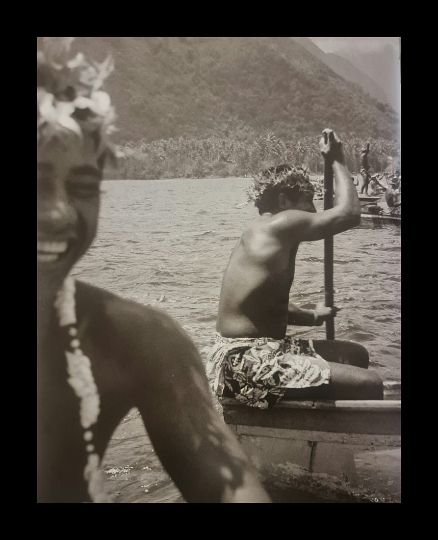 Adolphe Sylvain, Untitled, 1946: Photographer: Adolphe Sylvain - 1920-1991, was a French-Tahitian photographer, best known for his black-and-white photographs of Tahiti and Tahitian models. Subject/Title: Tahiti Date Of Negative: 194