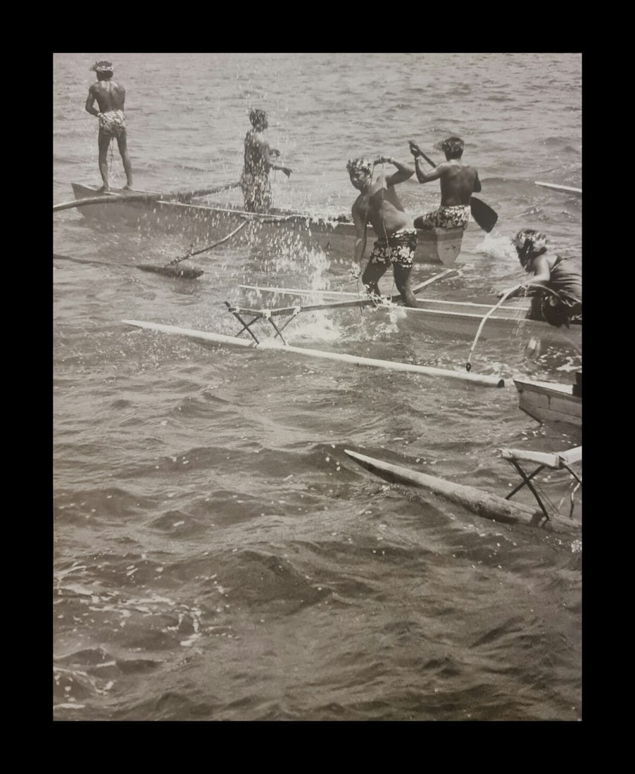 Adolphe Sylvain, Untitled, 1946: Photographer: Adolphe Sylvain - 1920-1991, was a French-Tahitian photographer, best known for his black-and-white photographs of Tahiti and Tahitian models. Subject/Title: Tahiti Date Of Negative: 194